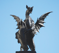 Dragon on Temple Bar