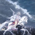 In Hindu mythology, Kalki is the final incarnation of Vishnu, foretold to appear at the end of Kali Yuga, our current epoch. The Puranas foretell that he will be atop a white horse with a drawn blazing sword. He is the harbinger of the end time in Hindu eschatology, after which he will usher in the Satya (Krita) Yuga.